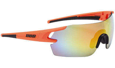 BBB BSG-53 FullView Sport Glasses Orange Frame Multi-Colour Lens