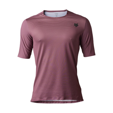 Fox Flexair Ascent Mens MTB SS Jersey Cordovan 