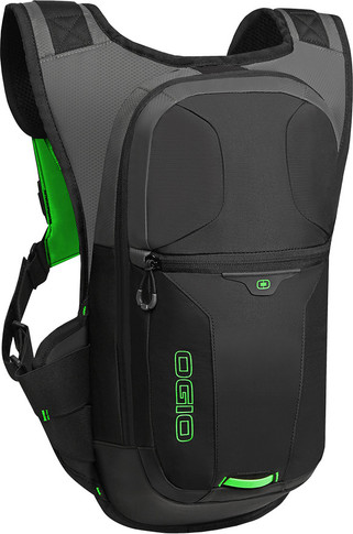 OGIO Atlas 3L Hydration Pack Black/HiViz Green
