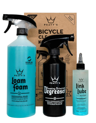 Peatys Clean, Degrease & Lube Bike Wash Pack