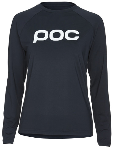 POC Reform LS Womens Enduro Jersey Uranium Black 2022