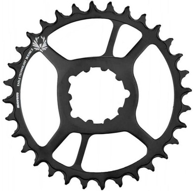 SRAM Eagle X-Sync 2 ST Direct Mount 6mm Offset Chainring Black