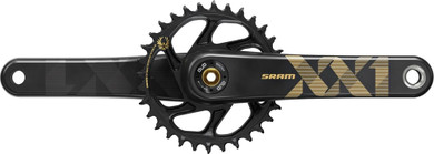 SRAM XX1 Eagle DUB BOOST 170mm Direct Mount 34T X-Sync 2 SL Crankset Gold/Black