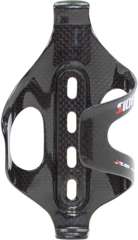XLab Sidekick Left Hand Carbon Bottle Cage Gloss Black