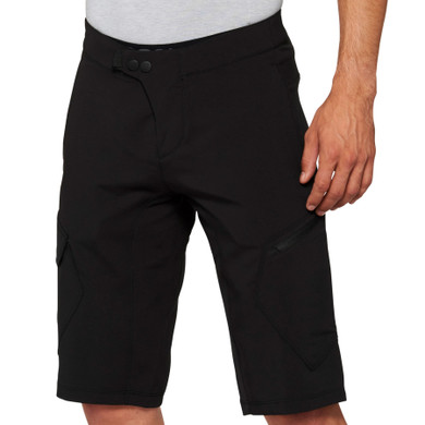 100% Ridecamp MTB Shorts w/Liner Black