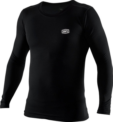 100% Basecamp Long Sleeve Base Layer Black