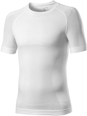 Castelli Core Seamless Mens Short Sleeve Base Layer White 2022