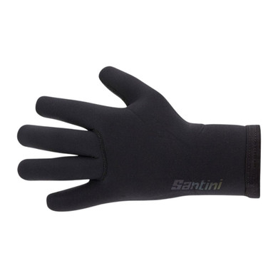 Santini SMS Shield Neoprene Winter Gloves Black