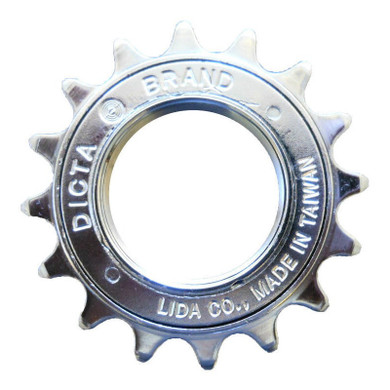 Dicta 3/32" Chrome Plated Freewheel 15T