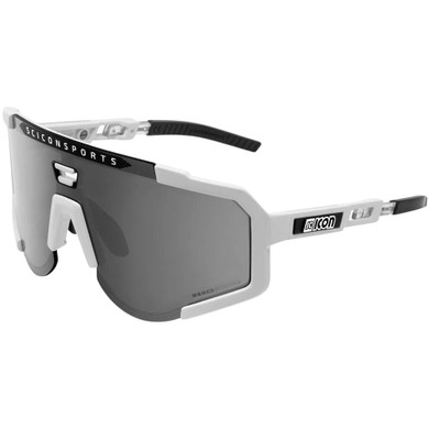 Scicon Aeroscope Multimirror Silver/Wht Gloss Sunglasses XL