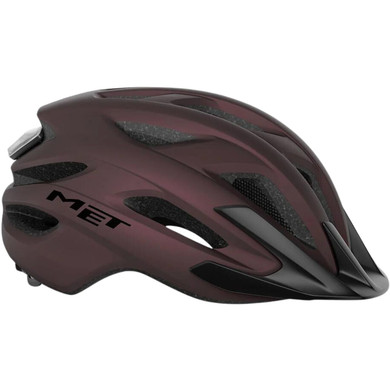 Met Crossover Matte Burgundy Helmet