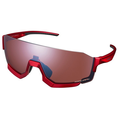 Shimano CE Aerolite 2 Metallic Red Sunglasses w/ High-Contrast Lens