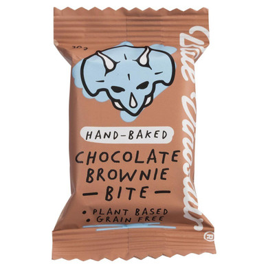 Blue Dinosaur Hand-Baked Bite Chocolate Brownie
