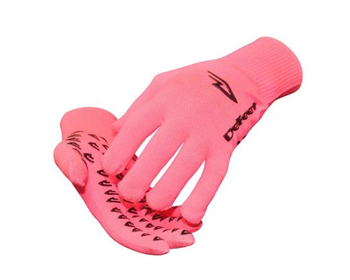 DeFeet Duraglove ET Gloves Flamingo Pink w/Black Grippies X-Large