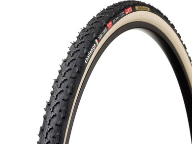 Challenge Baby Limus Ultra Tubular Tyre - Black/Cream 700 x 33mm