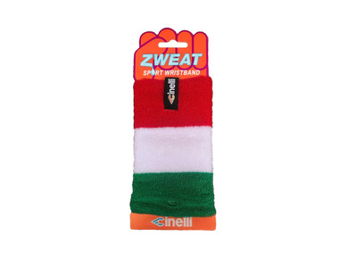 Cinelli Zweat Sport Wristband Italian Flag