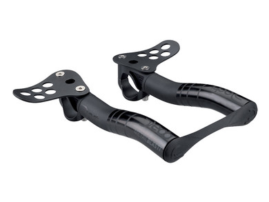 Deda Metal Blast Clip-On Bar Extensions - Black Anodized