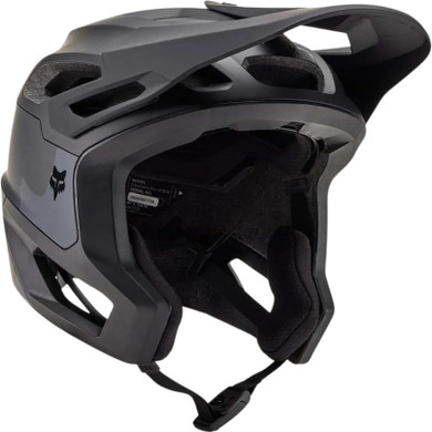 Fox Dropframe Pro Runn AS Black Camo MTB Open Face Helmet