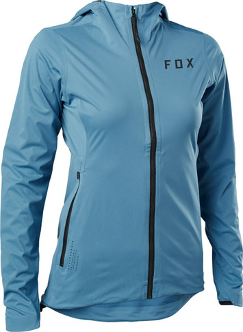 Fox Flexair Womens MTB Water Jacket Dusty Blue 2022