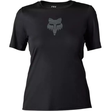 Fox Ranger Foxhead Black Womens MTB SS Jersey