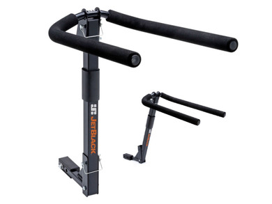 JetBlack 4-Bike Double Folding Hitched JetRack