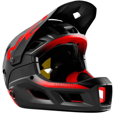 MET Parachute MCR Full Face MTB Helmet Black/Red