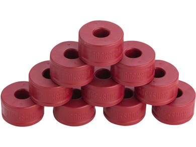 RockShox Dual Position Air Pike/Lyrik B1/Yari Bottomless Tokens Dual Position (10pcs) - Red