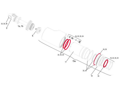 RockShox Vivid Air Basic Service Kit (2012/13)