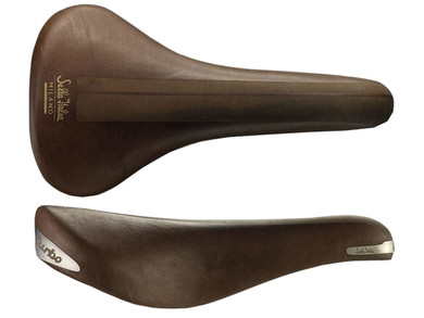Sella Italia Milano Tubo Bullitt Saddle - Brown