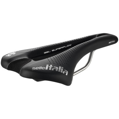 Selle Italia Max SLR Gel Superflow Saddle - Large - Black