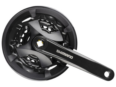 Shimano Altus FC-MT101-3 9 Speed Crankset - 170mm 40-30-22t