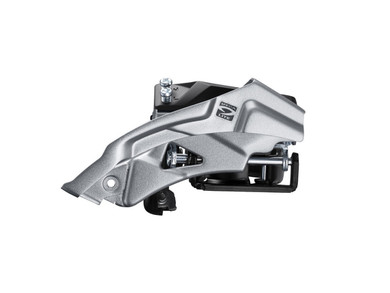 Shimano Altus FD-M2000 3 x 9 Speed Front Derailleur - Top Swing 66-69 Chain Stay Angle