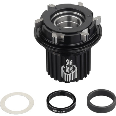Spank Hex Drive Alloy Micro Spline Freehub Body w/Adaptor Kit 