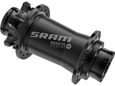 SRAM Predictive Steering 6 Bolt Disc MTB Front Hub - Black 15x100mm 24H