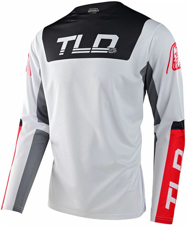 Troy Lee Designs Sprint MTB Jersey Fractura Charcoal/Red