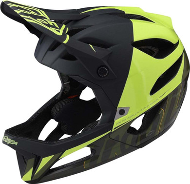 Troy Lee Designs Stage MIPS Helmet Nova Glo Yellow