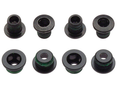 Truvativ X0 X9 Aluminum/Steel Chainring Bolt Kit (4pcs) - Black