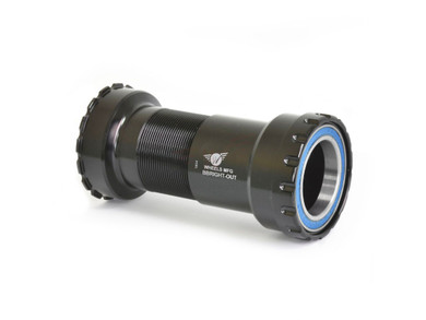 Wheels MFG BBright-Outboard ABEC-3 - PF46 30mm Bottom Bracket - Black