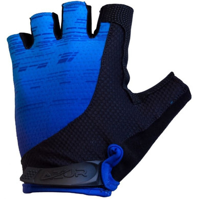 Azur S7 Blue Fingerless Cycling Gloves