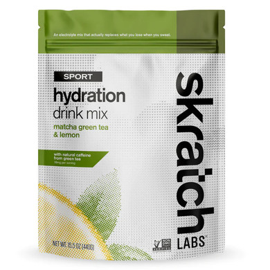 Skratch Labs Matcha Sport Hydration Drink Mix 440g