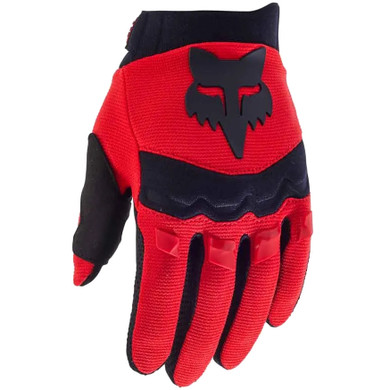 Fox Youth Dirtpaw Glove Flo Red