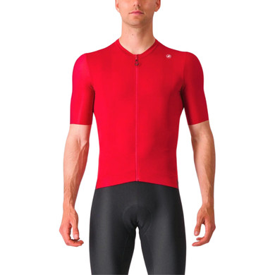 Castelli Espresso Jersey Rich Red/Deep Bordeaux