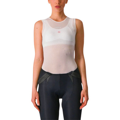 Castelli Pro Mesh Womens Sleeveless Base Layer White