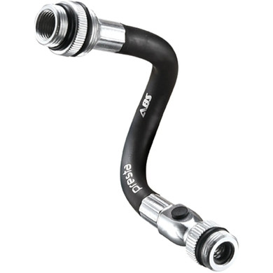 Lezyne ABS Flex Hose Presta/Schrader - Black
