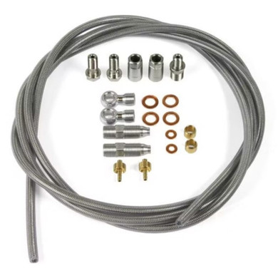 Hope SS Braided Hose Kit Type 0 (inc. Conn)