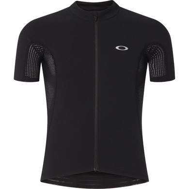 Oakley Endurance Ultra Vented Mens Blackout Road Short Sleeve Jersey