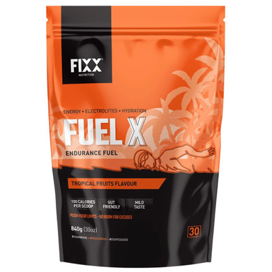 Fixx Nutrition Fuel X Endurance Fuel 840g Bag Tropical Fruits