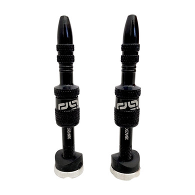 e*thirteen Gen2 Quickfill Tubeless Valves Black 16-24mm