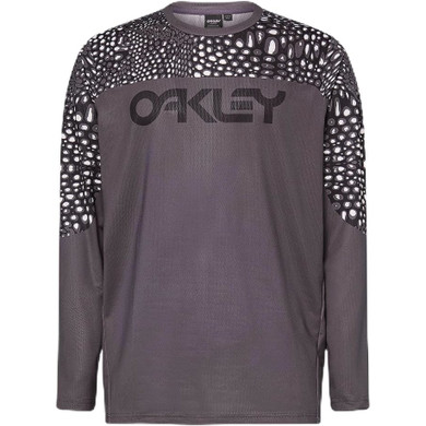 Oakley Maven Coast LS Jersey Distorted Frogskin Bk