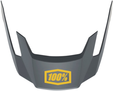 100% Altec Helmet Visor Charcoal X-Small/Small